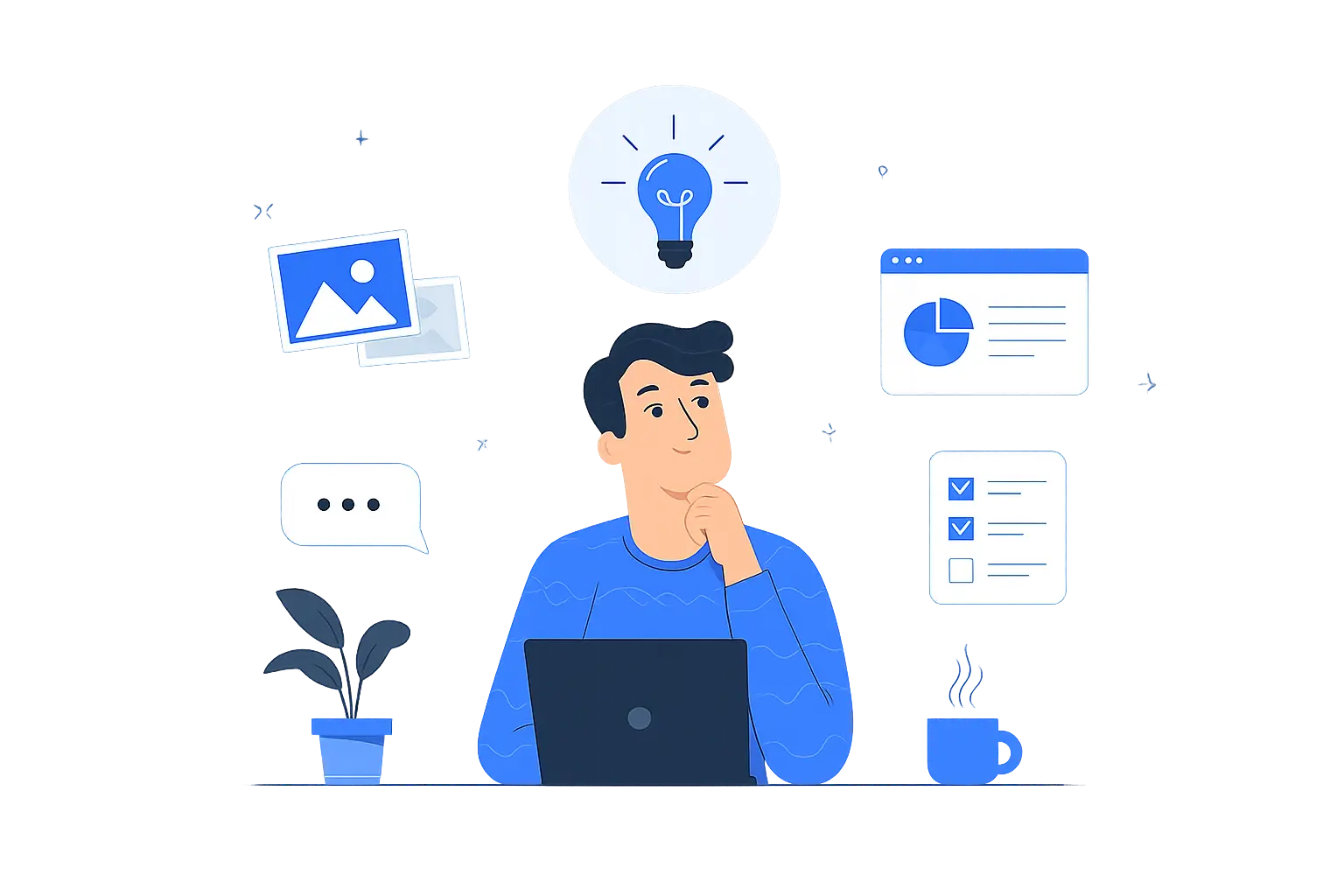 Contact Illustration